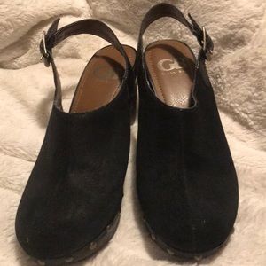 Gianni Bini suede heels.